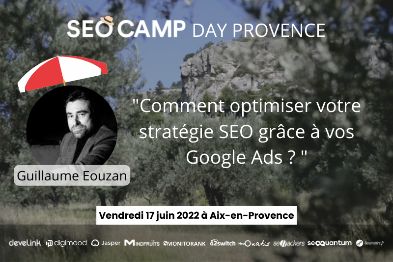 SEO Camp 2022 by Guillaume Eouzan